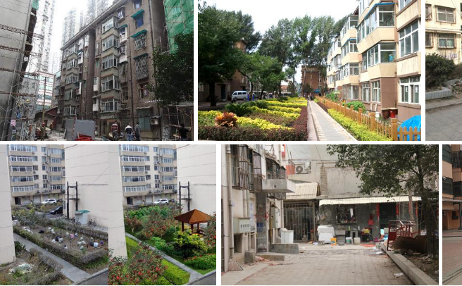 老舊小區改造讓城市面貌煥然一新