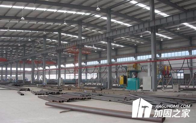 在鋼結構廠房加固中，結構柱如何加固?