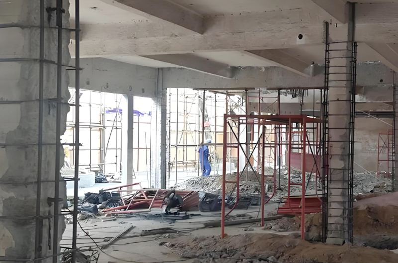 加固工程嚴格遵守安全規范