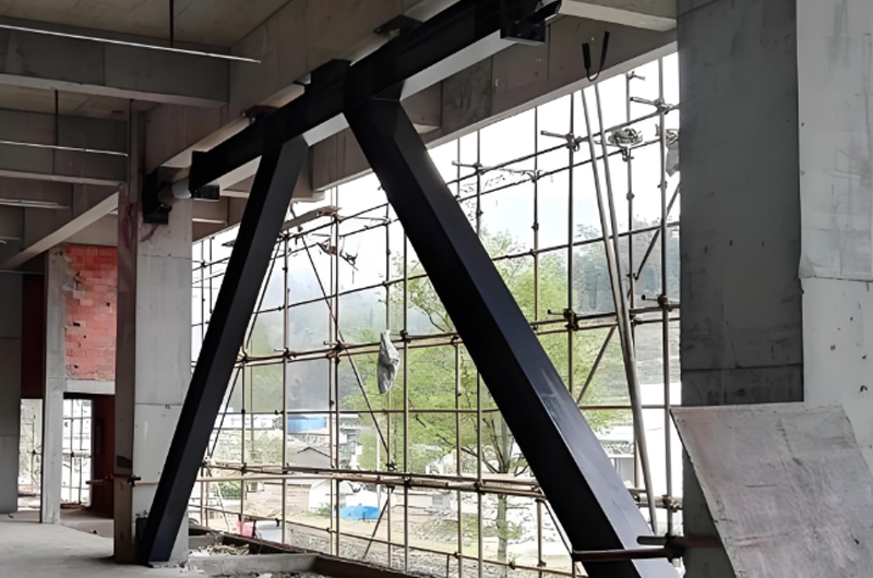 加固工程做好現場防護