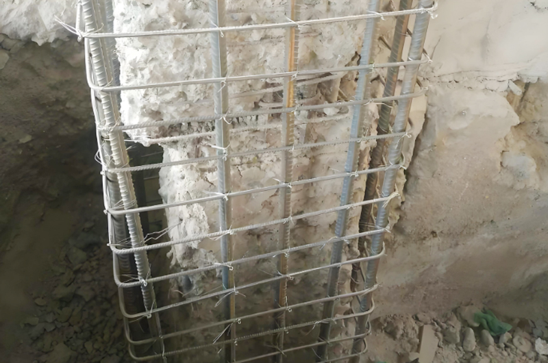 柱子加固的節(jié)點處理