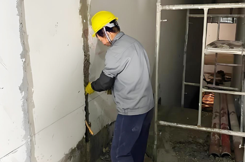 房屋裂縫加固施工準備
